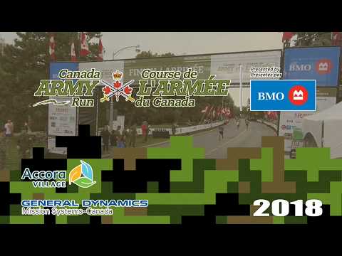 Canada Army Run 2018 5k Finish