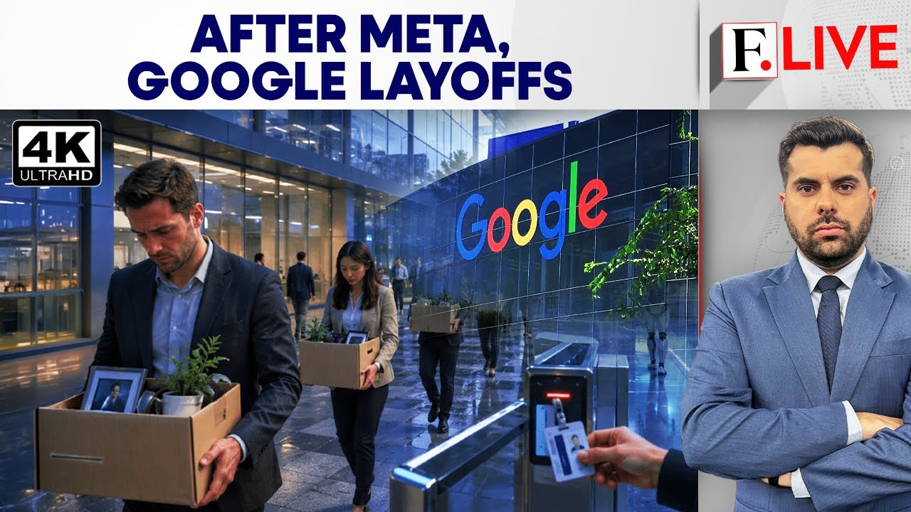 Google Cuts Security Jobs in Cloud Division Amid AI Push: Report | Firstpost Live | 4K