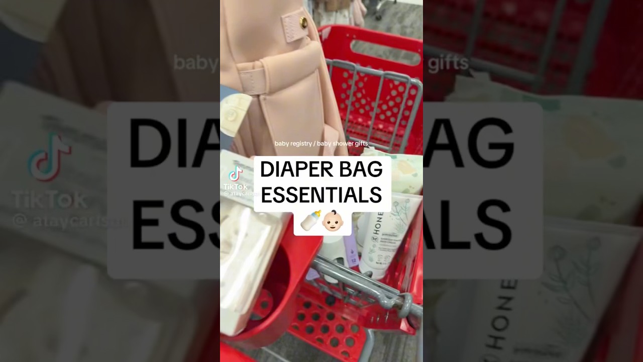 Diaper bag checklist for the on-the-go mom — all the must-haves, zero clutter!” #momessentials