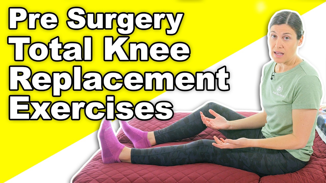 Best Knee Exercises to Do BEFORE Knee Replacement Surgery & Why Prehab is Important