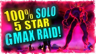 👹 GIGANTAMAX GRIMMSNARL! ~ HOW TO SOLO 5 STAR MAX RAID BATTLE IN POKEMON SWORD AND SHIELD!