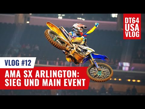 Nique Thury USA Vlog #12 - Doppelter Finaleinzug beim AMA SX in Arlington
