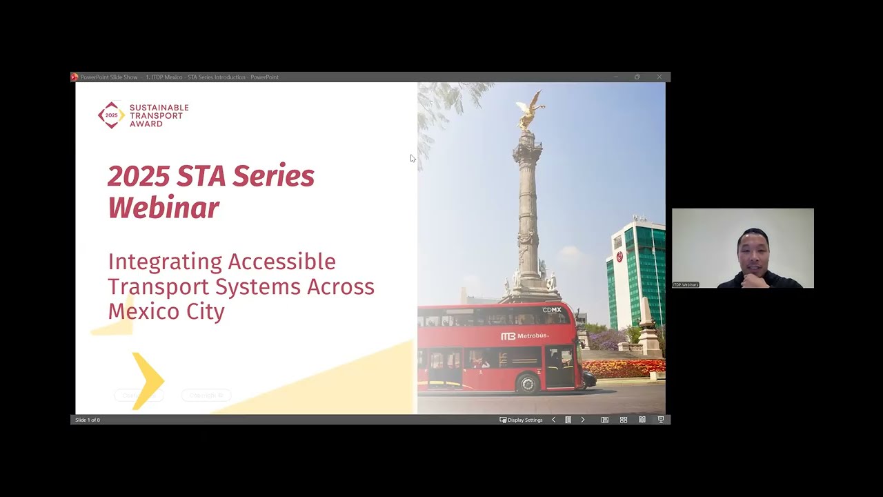 [Spanish] 2025 STA Series: Integrating Accessible Transport Across Mexico City