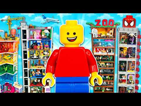 I Built a LEGO Skyscraper CITY...