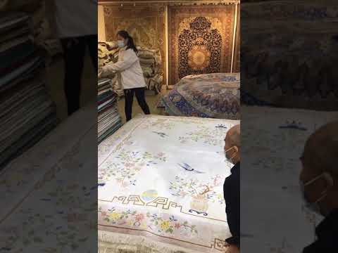 Polyester embroidered zardozi embroidery jewel carpet