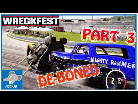 WRECKFEST MULTIPLAYER CRASHES: Newf Vs Polrat Part 3