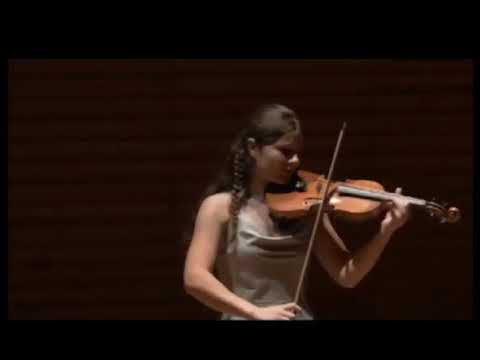 Anamaria Prendi.  Polonaise Brillante No 1 in D major Op 4. Wieniawski.