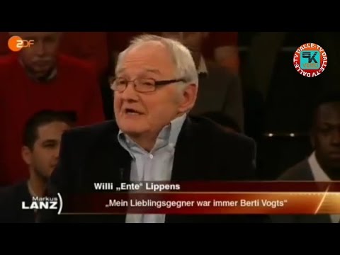 Willi "Ente" Lippens bei Markus Lanz
