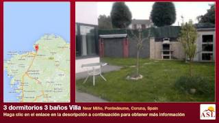 preview picture of video '3 dormitorios 3 baños Villa se Vende en Near Miño, Pontedeume, Coruna, Spain'