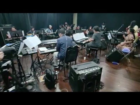 Rehearsal with Erwin Gutawa feat 3 Diva