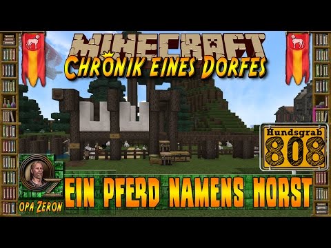 Minecraft #808-Chronik eines Dorfes-Ein Pferd namens Horst [HD+Deutsch]