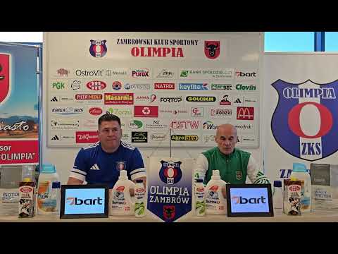 Konferencja prasowa po meczu Olimpia Zambrów - Orzeł Kolno