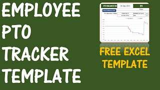 PTO Calculator Excel Template - Employee PTO Tracker,  Vacation Tracker - v1