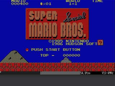 Super Mario Bros. Special (PC-88) World 1 Speedrun in 4:40 (by MarioLuigi)