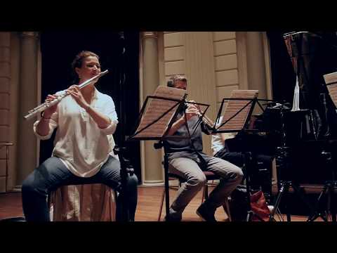 Poulenc sextet recording session clip