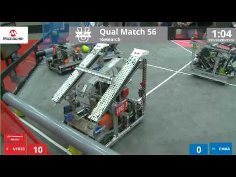 VEX Worlds 2016 - VEX U - Research - Qual 56 (UTGZ3) 260 vs 172 (CMAA)