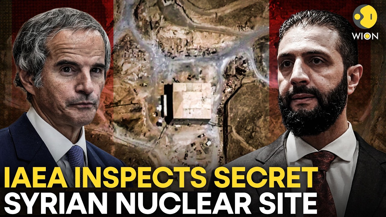 IAEA Chief Mariano Grossi Inspects Syrian Sites Linked To Nuclear Material During Damascus Visit