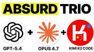 Opus 4.7 VS GPT-5.4 VS Kimi K2.6 Code! 🤯
