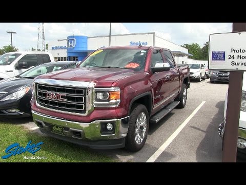 2014 GMC Sierra SLT - Crew Cab | Walkaround Review & Condition Report at Stokes Honda North , SC