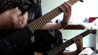 Despised Icon - All For Nothing (double guitar cover)