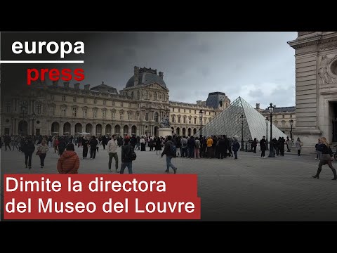 Dimite la directora del Museo del Louvre, Laurence des Cars