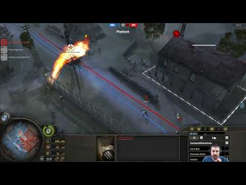 ContadorAKAtomioma (US) vs Schneeglockchen (Panzer Elite) || Company of Heroes 1