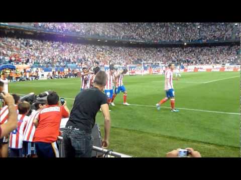 Atletico Madrid vs Sporting de Gijon (4:1) 2011
