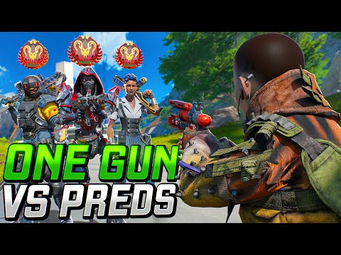 Only One Weapon vs. Top Apex Predators...