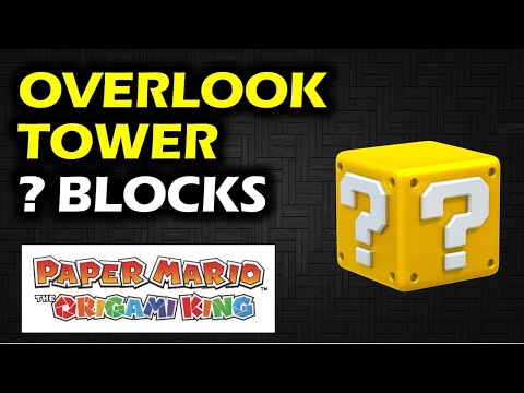 Overlook Tower: ?-Block Location | Paper Mario the Origami King Walkthrough