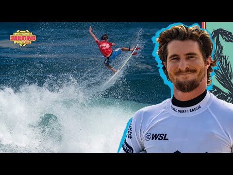 North America No. 1 Dimitri Poulos is back for his La Marginal Surfing Pro title defense
