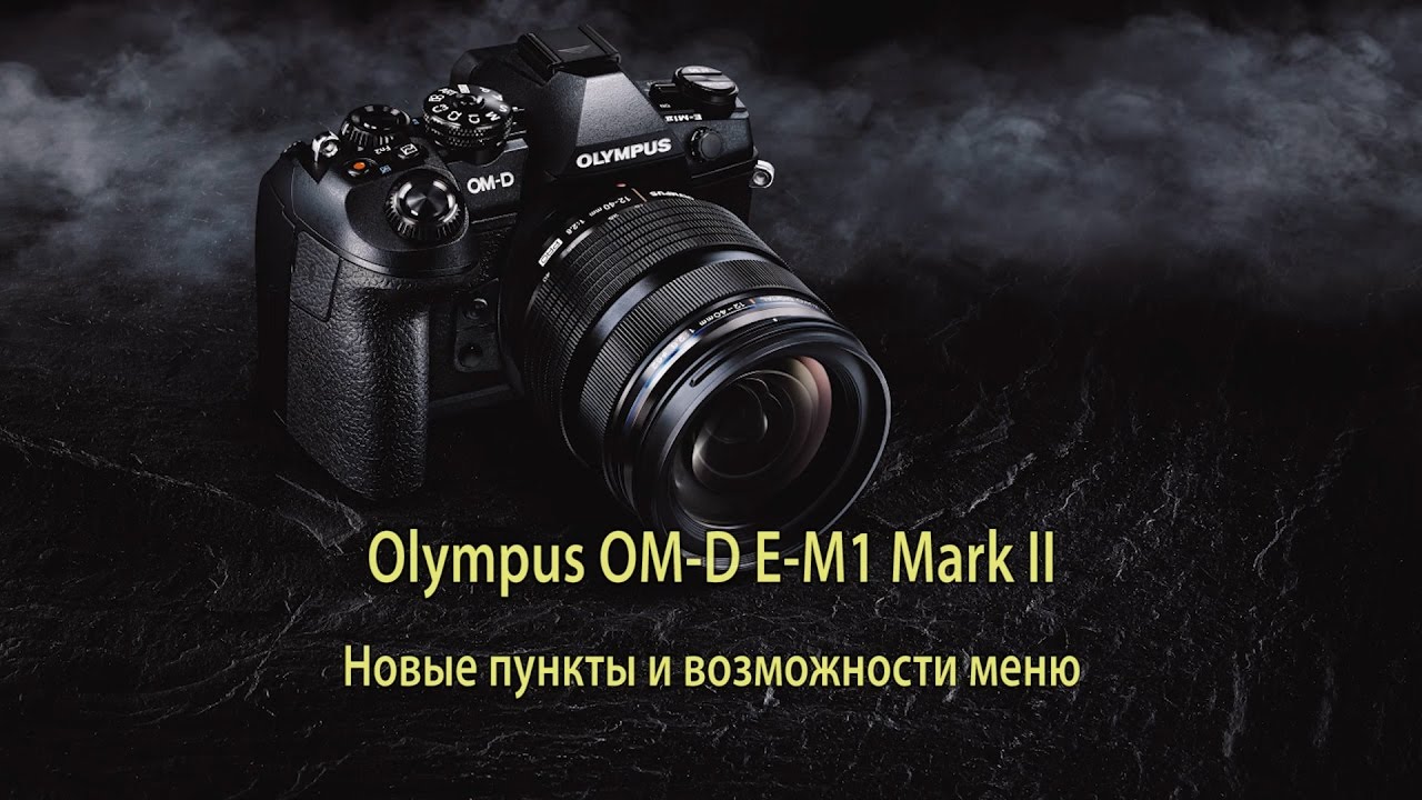 Фотоаппарат Olympus OM-D E-M1 Mark II Body