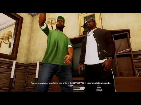 GTA San Andreas Definitive Edition - PS5 Walkthrough Part 29: The Green Saber
