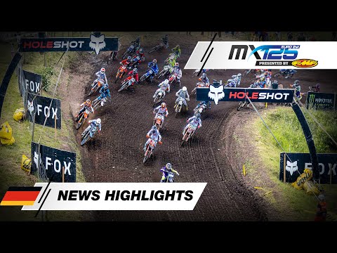 News Highlights EMX125 Presented by FMF Racing Race 1 | 2025 Liqui Moly MXGP of Germany
