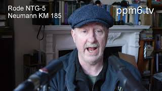 Video thumbnail for Rode  NTG-5 versus Neumann KM185 Hypercardioid by ppm6.tv