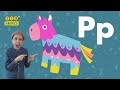 ABECEDARIO La Letra P Paletas Y Piñatas PA PE PI PO PU 123 Andrés Canta Las Letras