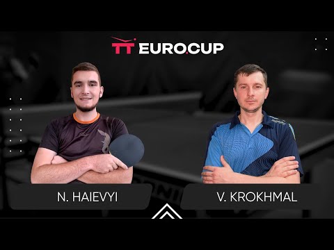 13:15 Nazarii Haievyi - Vitalii Krokhmal 08.12.2023 TT Euro.Cup Ukraine Master TABLE 3