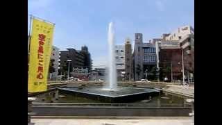 preview picture of video '[ZR-850]馬橋駅駅前の噴水[30-120fps] -The fountain in front of Mabashi Station-'