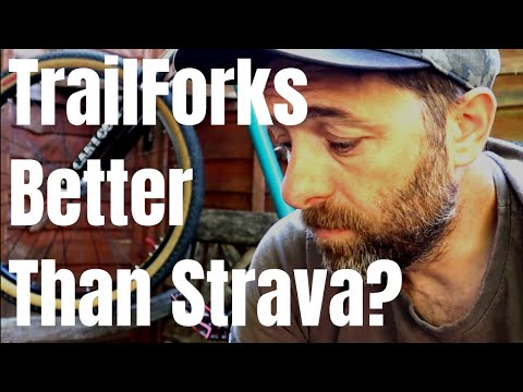 Is TrailForks better than Strava?