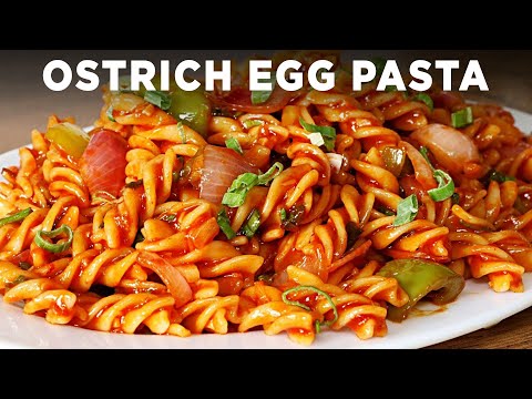 Ostrich Egg Pasta