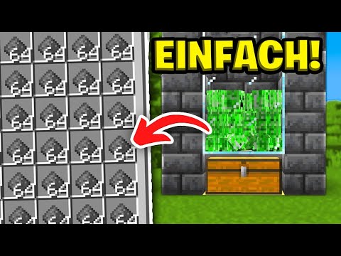 Build the simplest Creeper Farm in Minecraft - build simple Minecraft Creeper Farm Tutorial 1.19