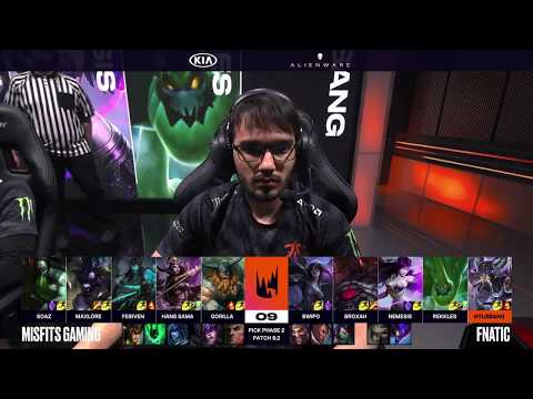 FNC vs MSF Fnatic vs Misfits Highlights| Week 3 Day 2 | LEC 2019 Spring