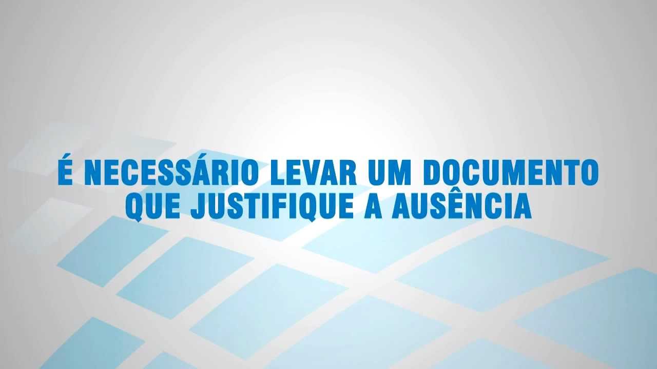 Quem não puder votar deve justificar ausência às urnas