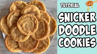 Snicker Doodle Cookies! Recipe tutorial #Shorts