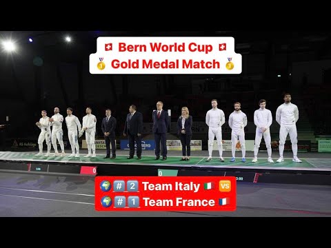 Bern World Cup 2023 SME TEAM - GOLD - Italy v France
