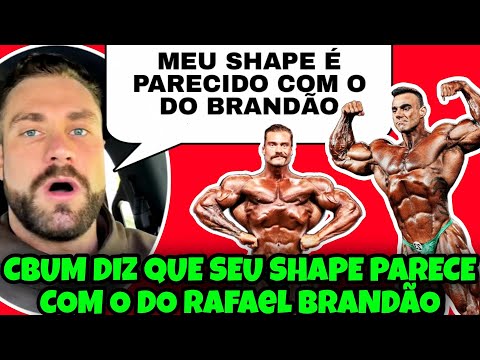 CBUM SE COMPARA COM RAFAEL BRANDÃO