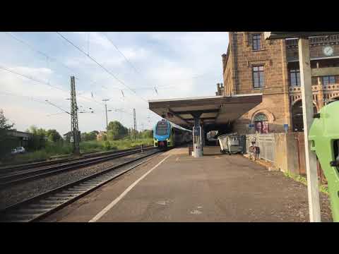 WestfalenBahn RE70 verlässt Minden in richtung Bielefeld