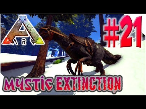 [ARK MOD] ARK : MYSTIC EXTINCTION- Ep21 - TAMING THERIZINOSAURUS & CONSTRUCTION DE LA SERRE [FR]