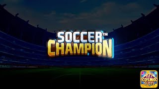 CosmoSlots’ Soccer Fever – Set The Temperature Soaring