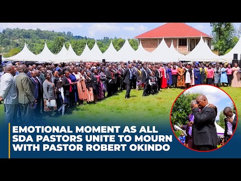 ALL SDA PASTORS CONGREGATE TO MOURN WITH PASTOR ROBERT OKINDO AFTER THE LOSS OF HIS WIFE!