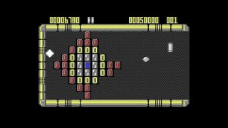 Commodore 64 Game: Krakout 5 (1987 Gremlin Graphics)